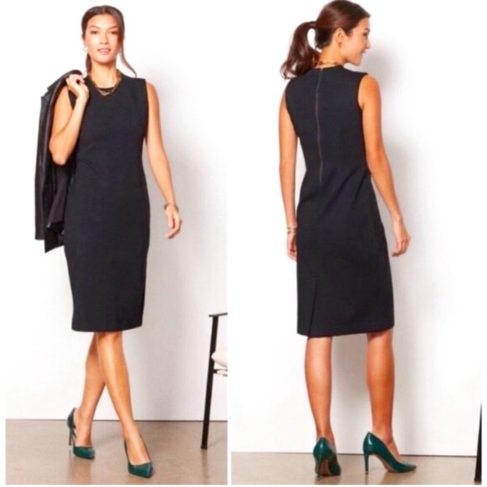 Spanx Perfect Sheath Dress in Black, size Medium